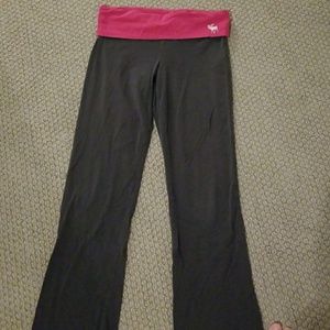Abcrombie foldover yoga pants